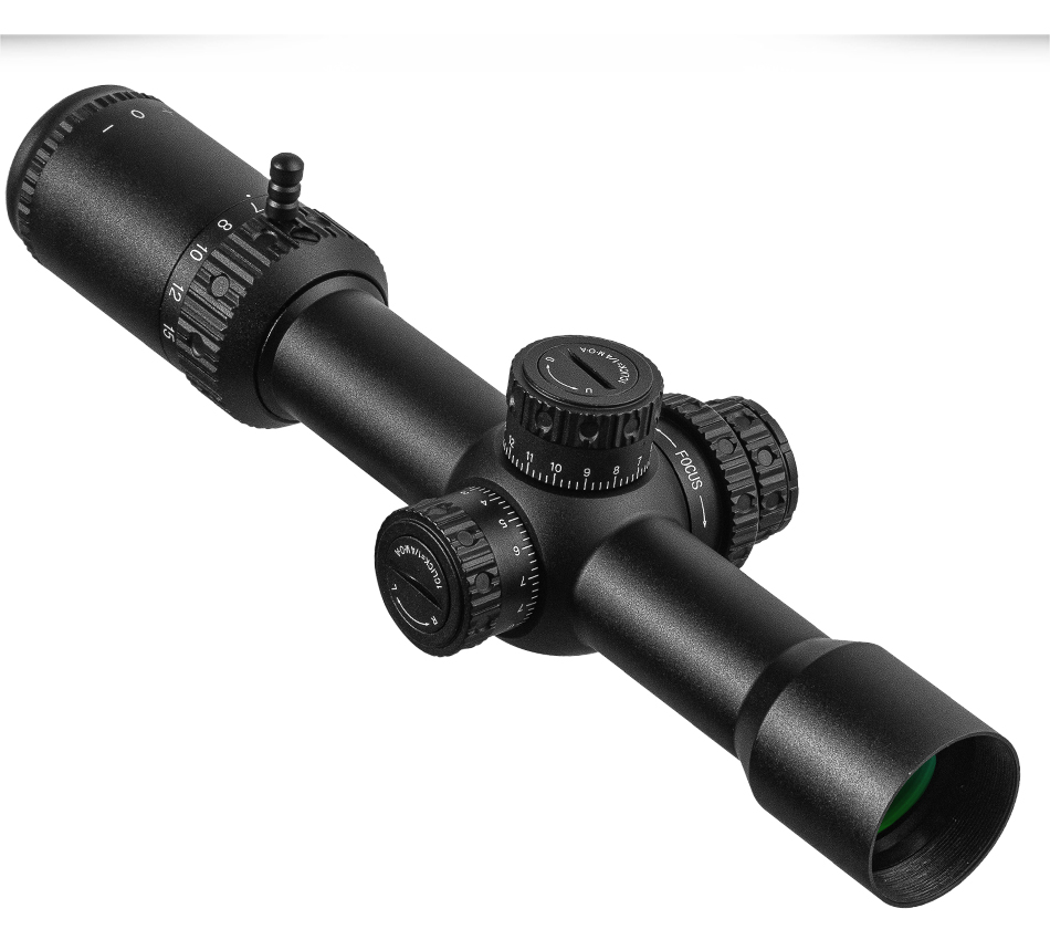 3301117 Fire Wolf FR3-15X32 FFP front Sight SFIR wide-angle thin-walled with lock red and green cross Sight Specification image