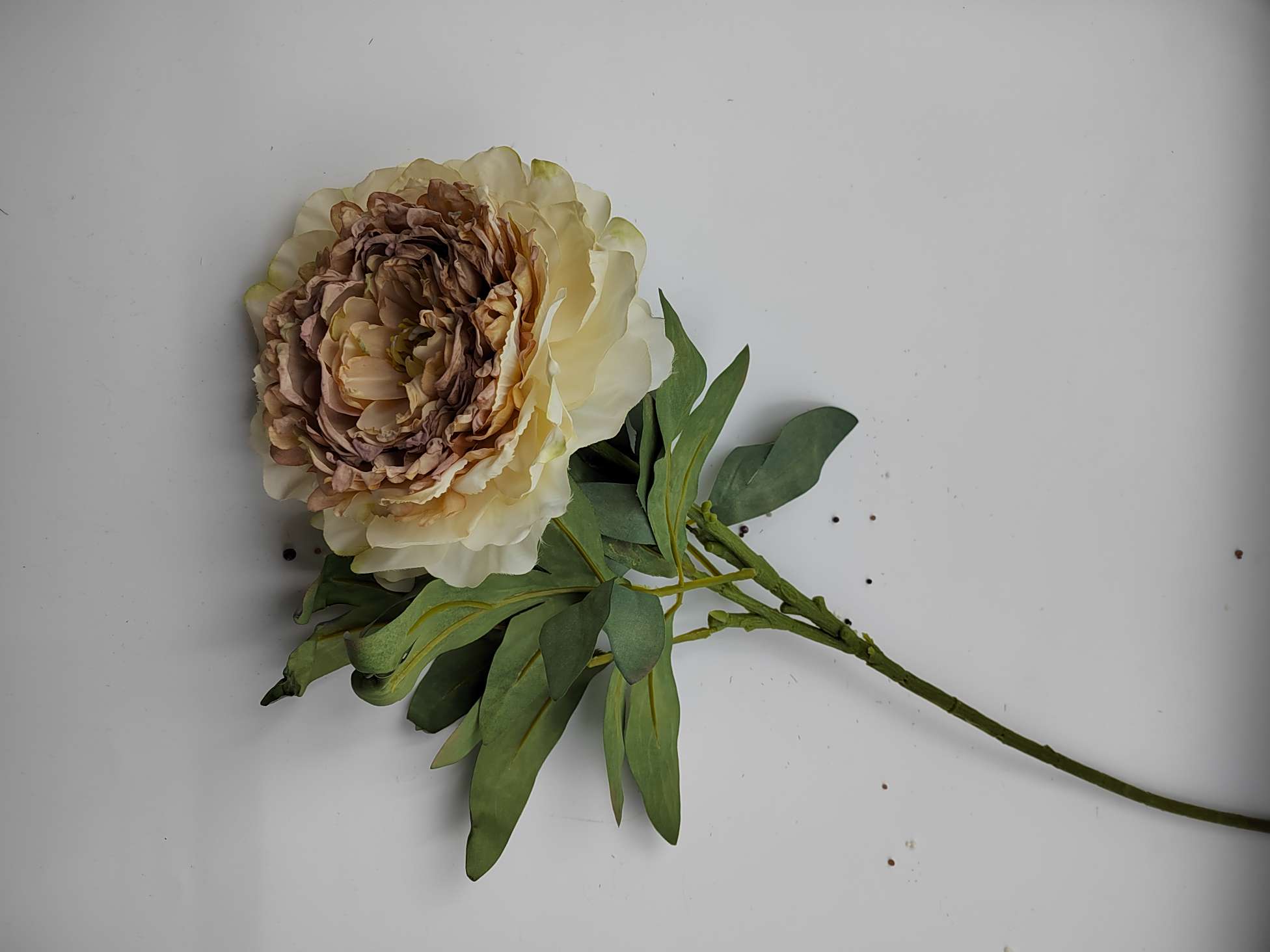 家饰雪柳花仿真花饰塑料花人造花绢花玫瑰花手工材料 清明节纪念用品环保耐用美观