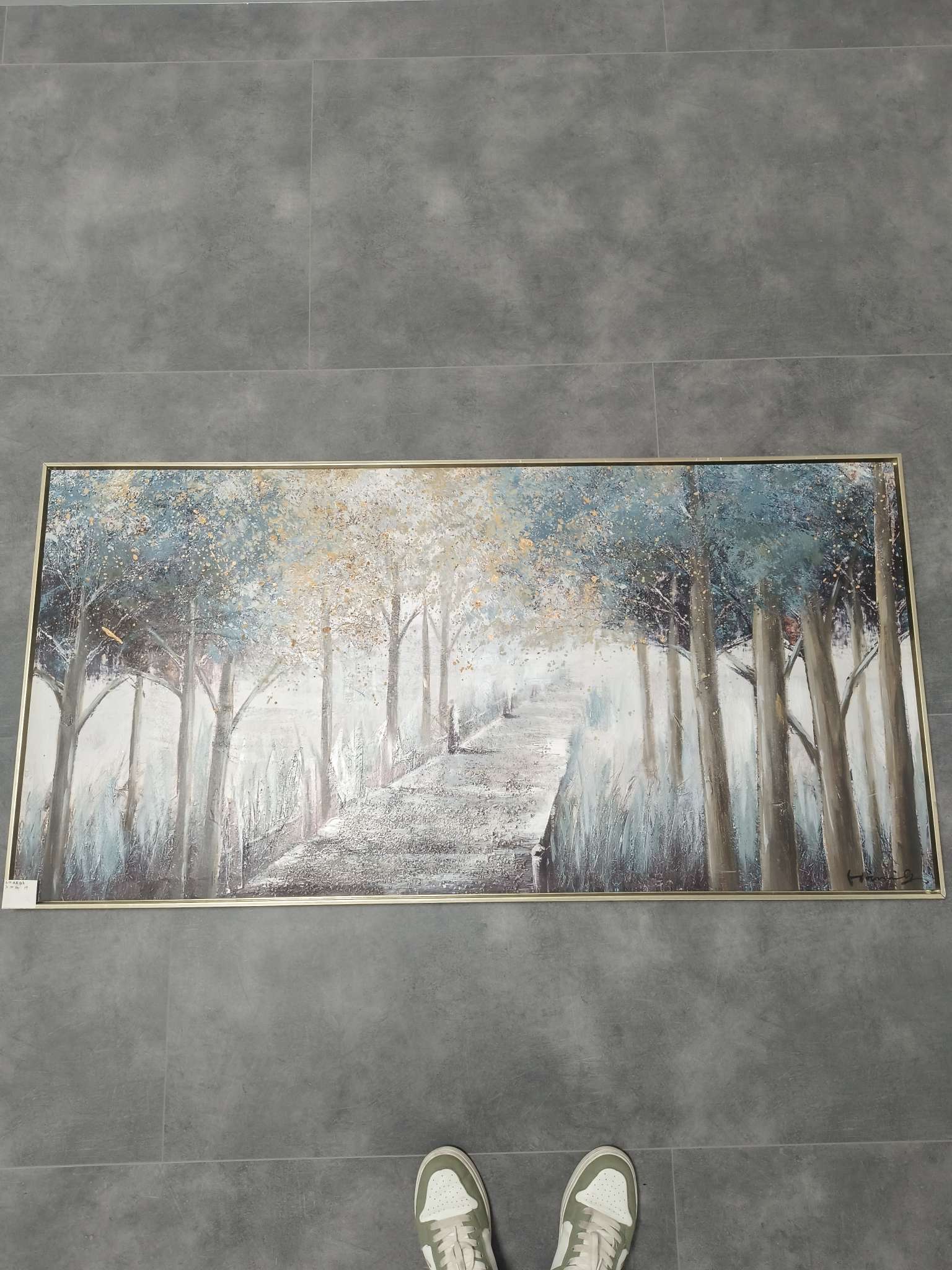 高品质布底油画【可定制】装饰画油画详情图1