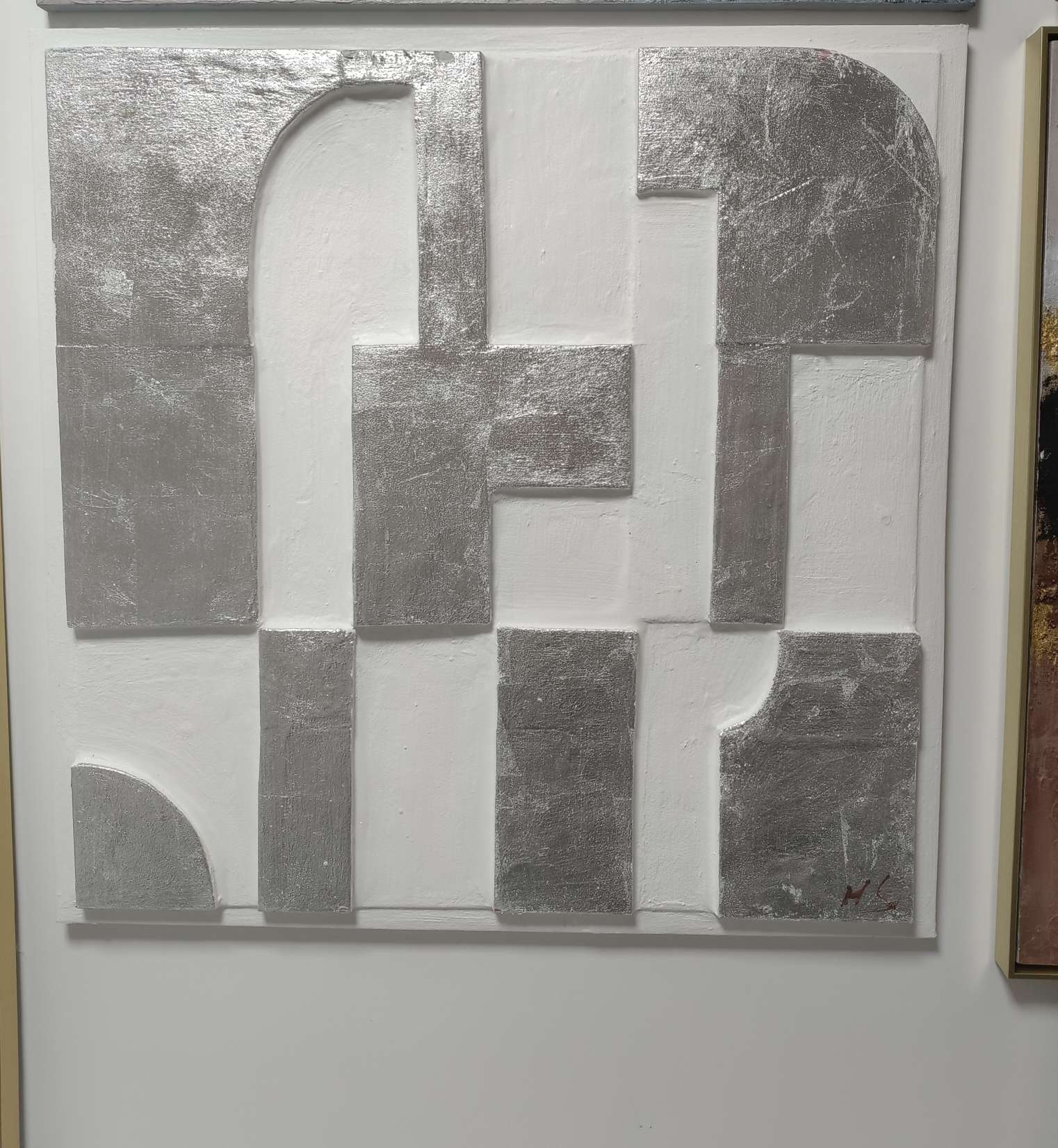 高品质立体油画布底纯人工手绘【可定制】详情图1