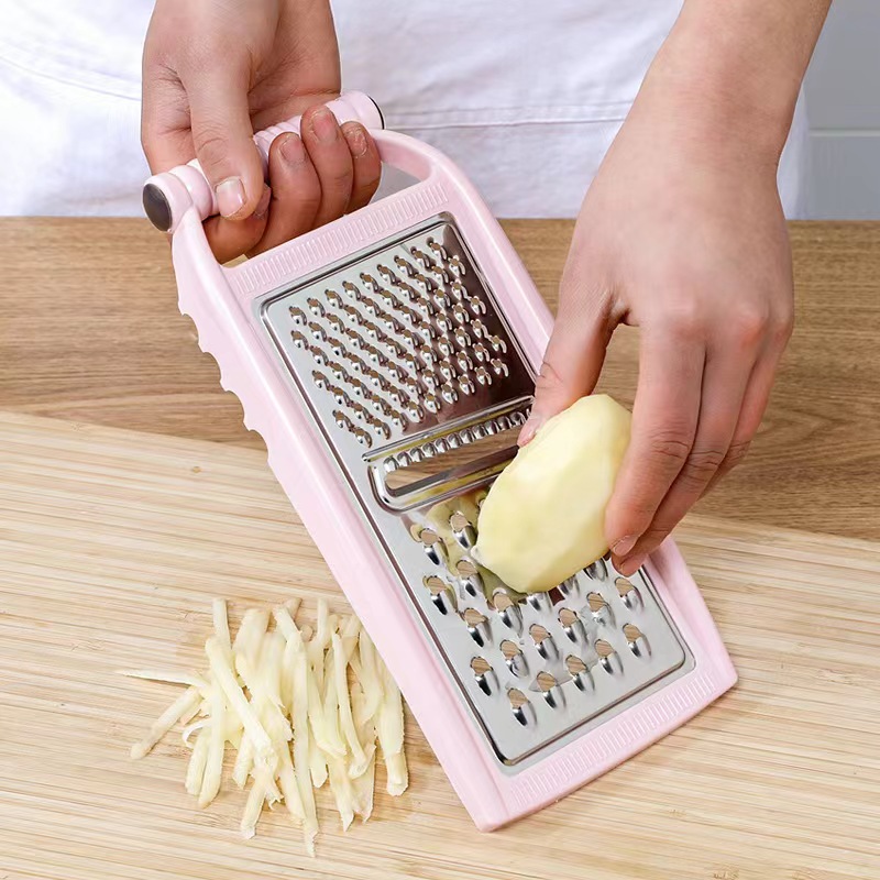 厨房切丝器 不锈钢黄瓜丝土豆丝刨丝器家用多功能加厚切片切菜器图