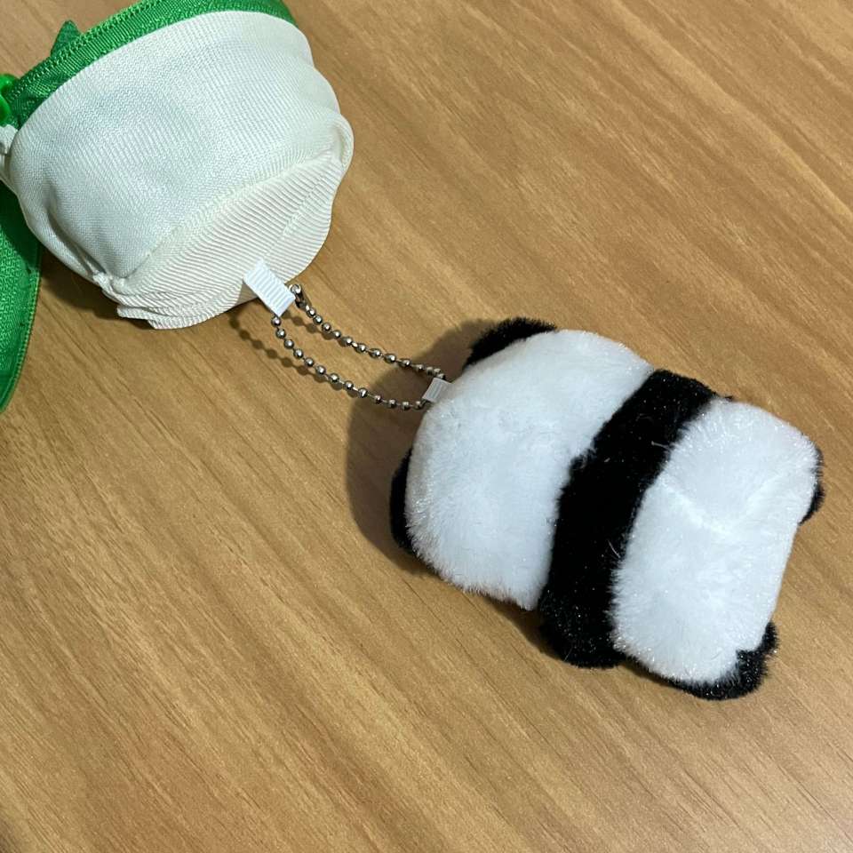 毛绒玩具玩偶娃娃熊猫毛绒玩具竹子熊猫挂件钥匙扣详情图4