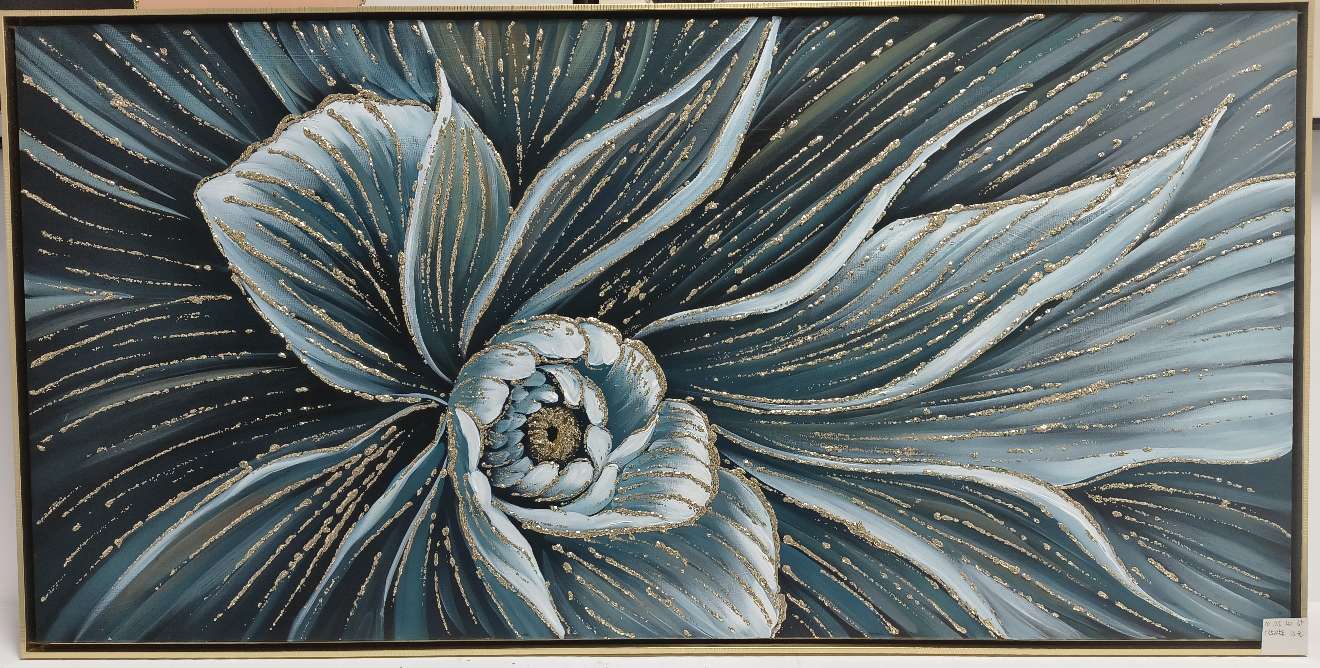 高品质布底油画详情图1