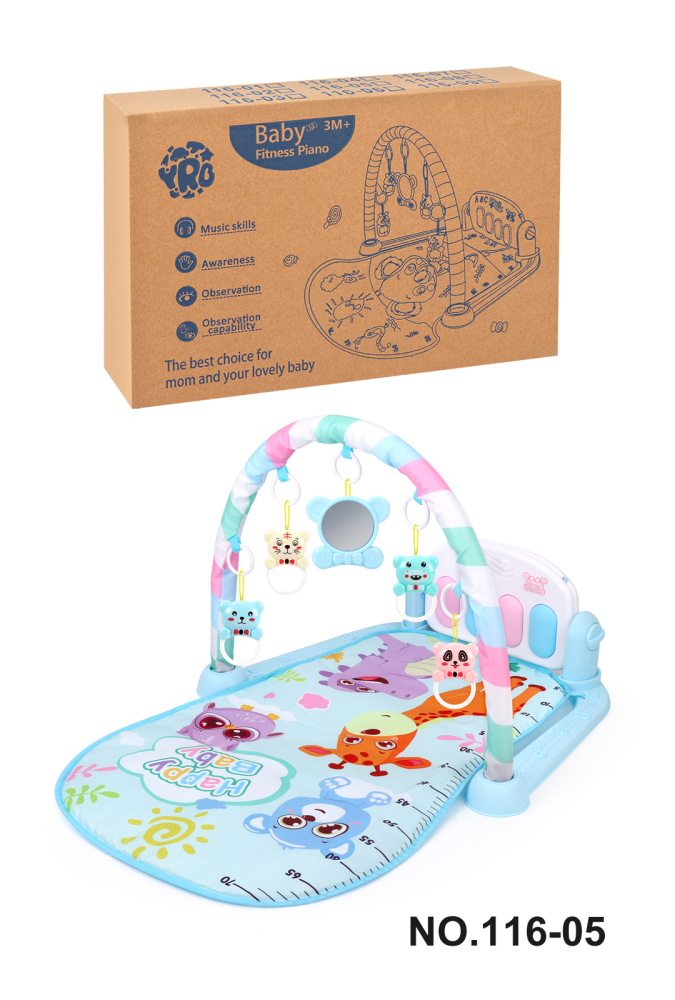 源锋YF002跨境新生音乐健身架0-36个月宝宝脚踏钢琴玩具早教益智玩具早教启详情5