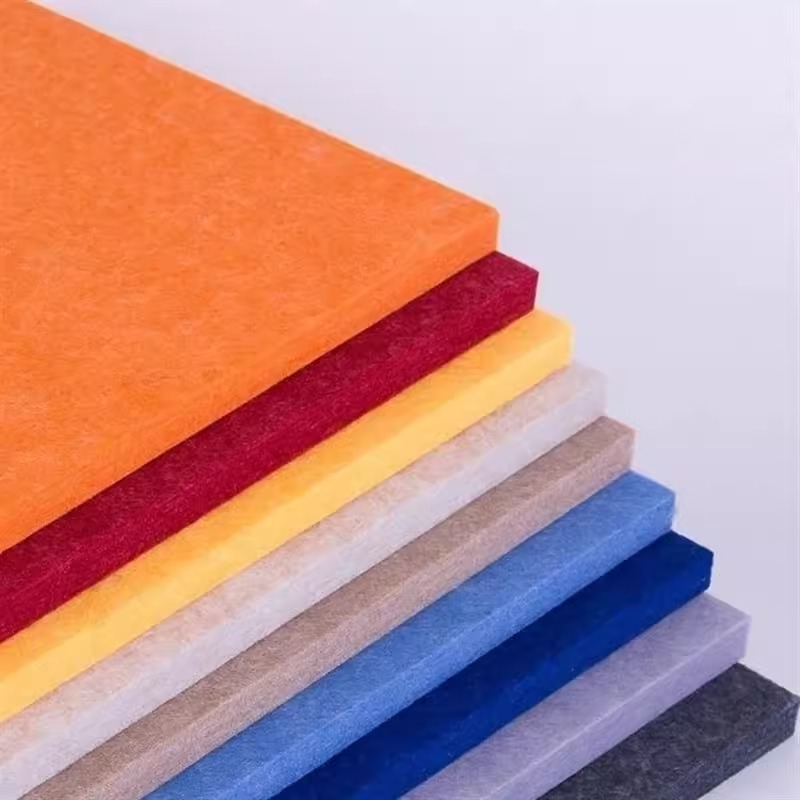 聚酯纤维吸音毛毡板墙面装饰会议室幼儿园KTV室内吸音背景墙定制
