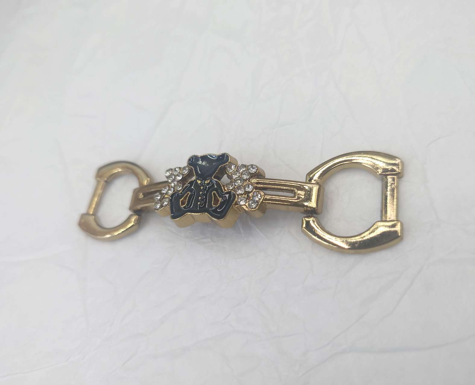 Hot-selling new style! Bear chains, high-end clothing chains, DIY handcrafted materials for clothing accessories and decorative buttons details Picture