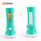 KINSACA星之源 type-c充电塑料 LED+5*COB手电筒