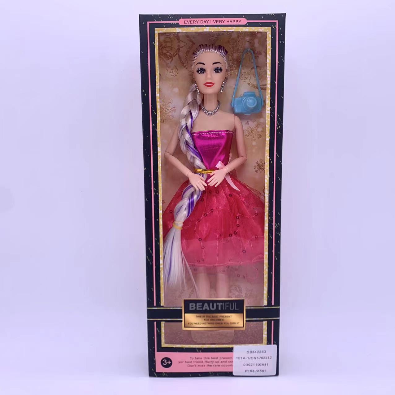 最新款外贸批发洋娃娃扮家家酒男生女生玩具时尚系列可动款高级时尚礼盒女款套装礼盒