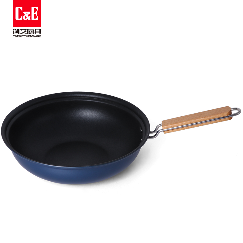 琺瑯鍋/鍋具/平底鍋/廚具/玻璃蓋鍋具細(xì)節(jié)圖