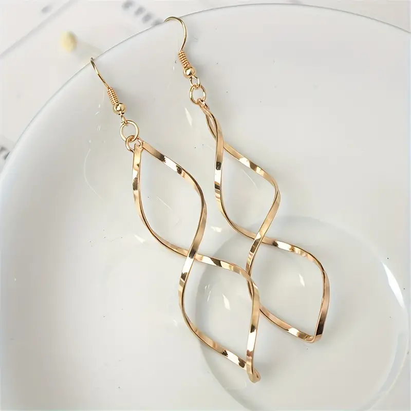 E2408 Simple Earrings High-Grade Temperament Stud Earrings Fashion Popular Cross-Border Domestic Sales Foreign Trade