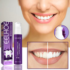EELHOE v34紫色牙膏 美牙牙齿去牙渍防色素沉淀黄牙清洁洁白亮白YL075-E标myj720yx01-50ml盒装