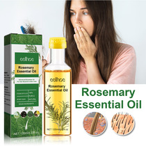 EELHOE Rosemary Essential Oil for Hair Care Moisturizes scalp, nourises hair, prevents hair loss, repair and strengthen hair Care oil YL075-EEA09-A028-120-GN1