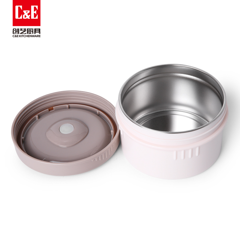 C&E Creative Kitchenware vacuum pot, three-layer stainless steel hand-held lunch box, lunch bucket and insulated lunch box are suitable for kitchens, homes, offices, outdoor picnics Application Scenario