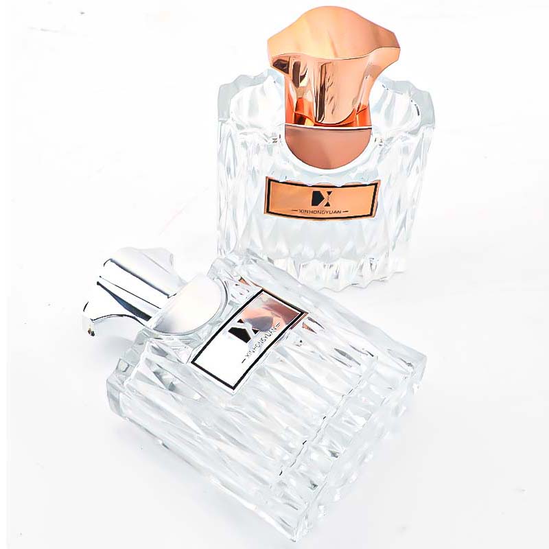 Factory direct sales 100ml bottle body and bottom thickened glass bottle, can be labeled, nozzle press spray perfume bottle empty bottle Item Picture