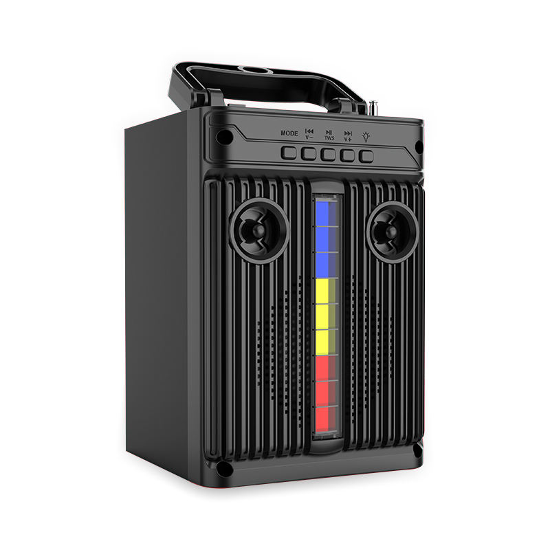 ZQS1453 #4寸手提音响  便携式音响 蓝牙小音箱 蓝牙无线扬声器 音响麦克风 