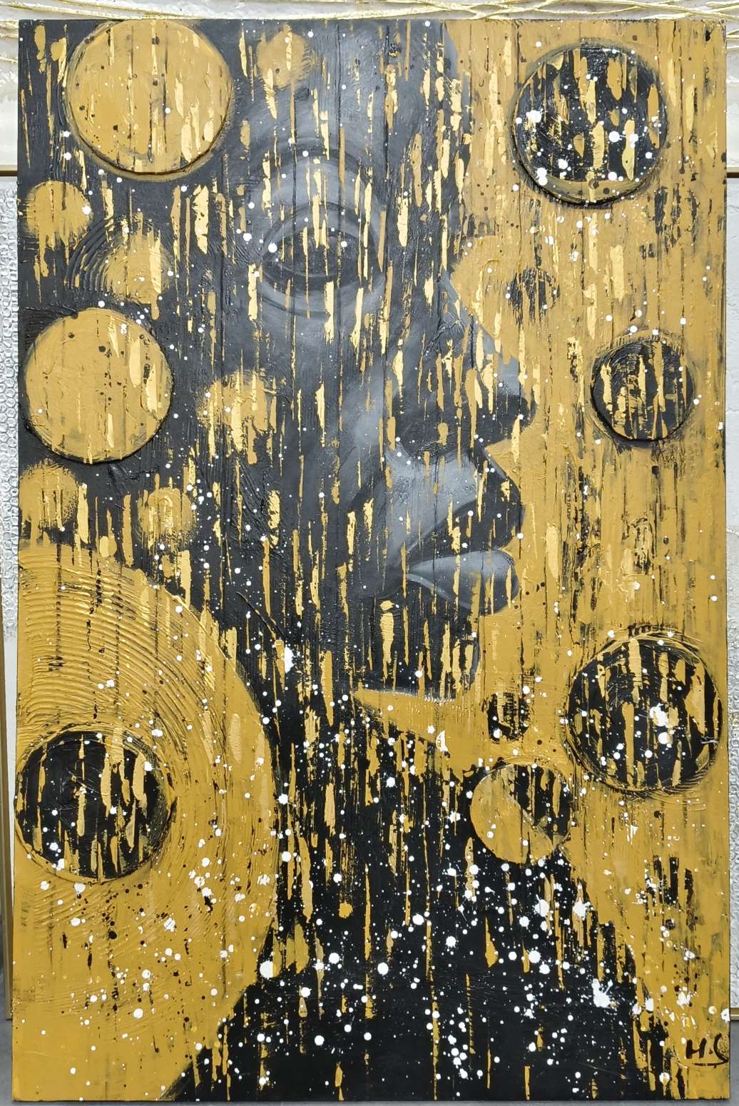 高品质布底油画【可定制】人物形象详情图1