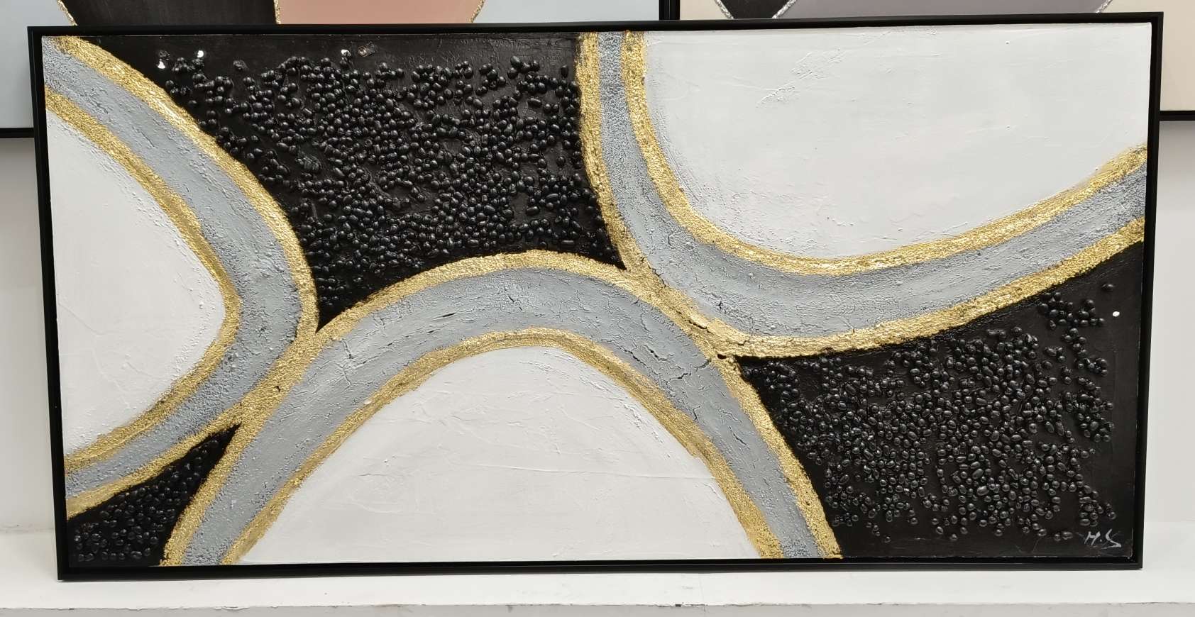 立体油画布底【可定制】纯人工详情图1