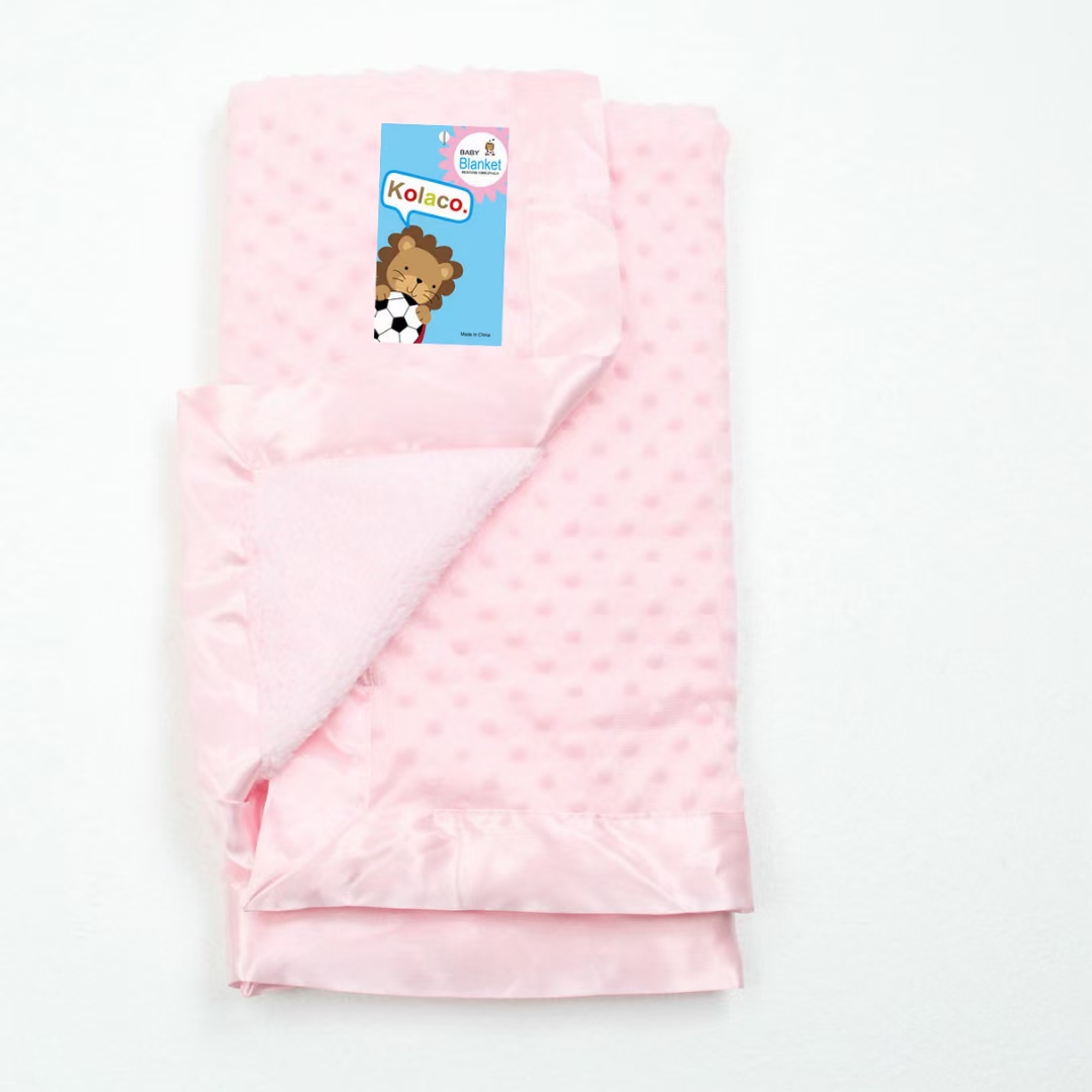 泡泡+羊羔绒儿童毯子宝宝幼儿园四季毯批发办公室夏季毯