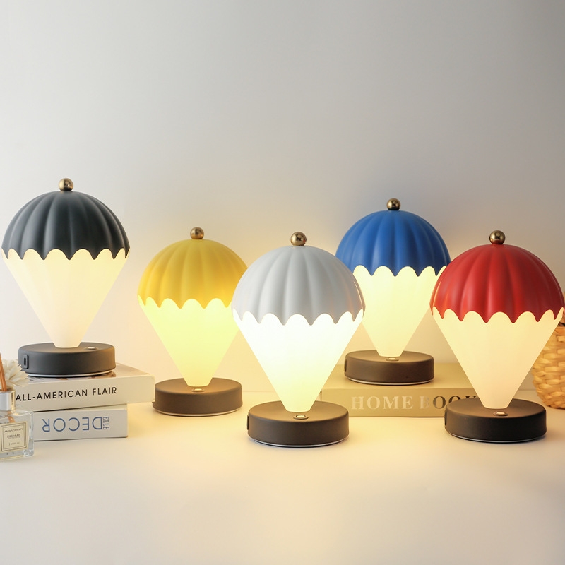 Creative Cross-Border E-Commerce Hot Air Balloon Lamp Night Light Usb Charging Network Red Gift Lighting Nordic Simple Wind Night Light