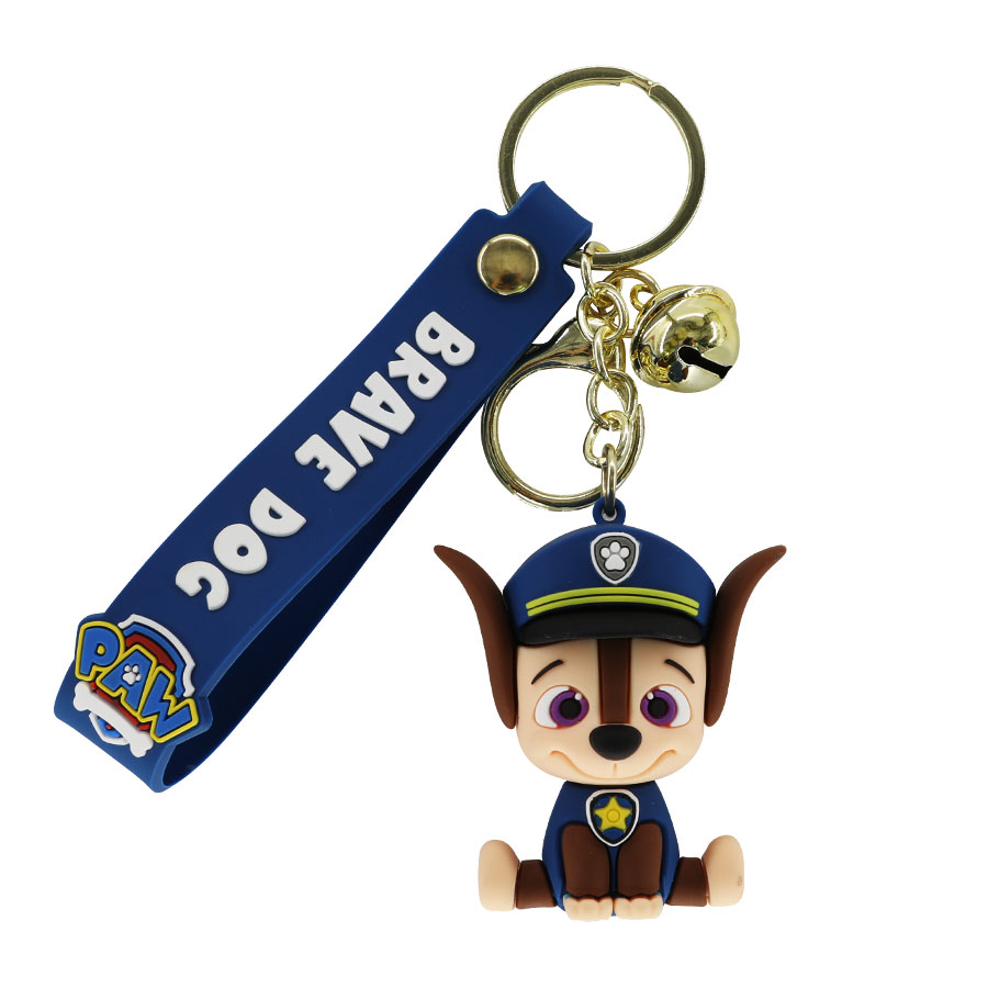 Paw Patrol animated cartoon keychains, cute puppies, car bags, key chains, pendants, decorations, claw machines, claw machines Item Picture