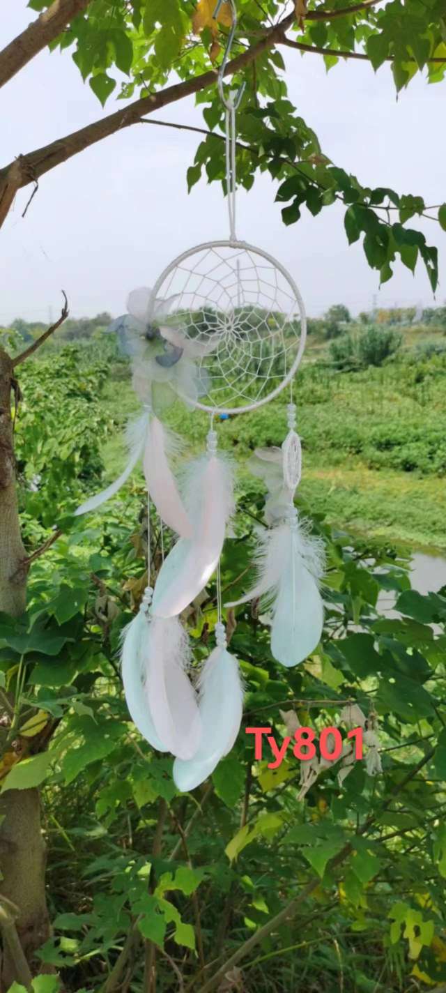 fjin曼陀罗风铃工艺品 空心铝管风铃管制作 捕梦网设计 创意礼品赠送亲友 风铃挂饰家居装饰品
