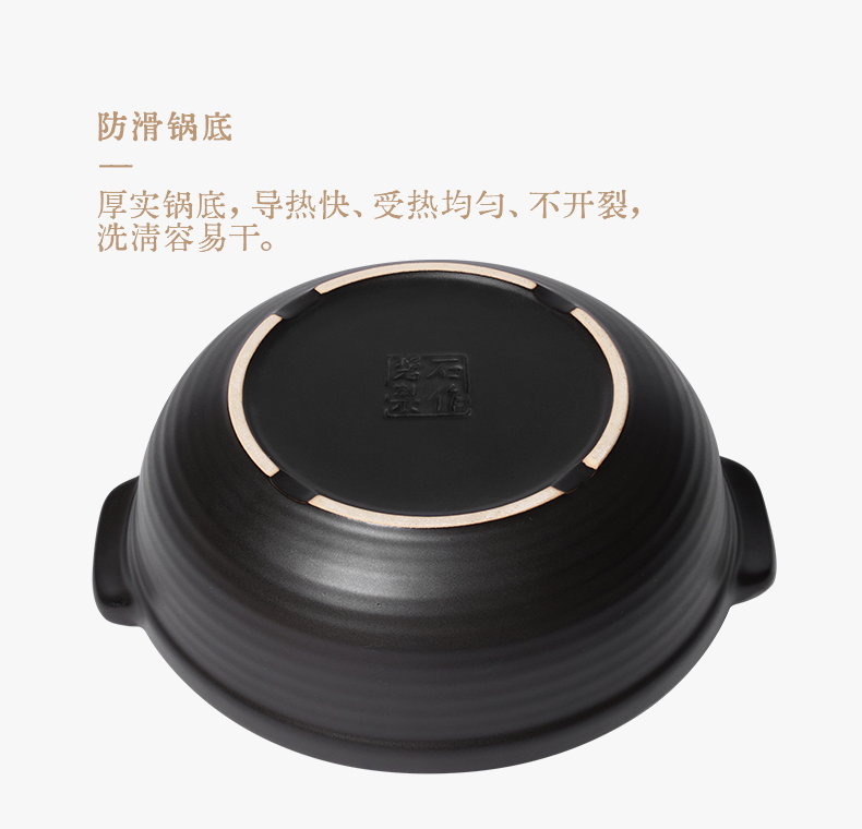 Tao Bao Wang Ceramic Clay Pot Soup Pot, Clay Pot stewing soup pot 煲仔饭 rice cooking clay pot, earthenware pot soup pot pic 13