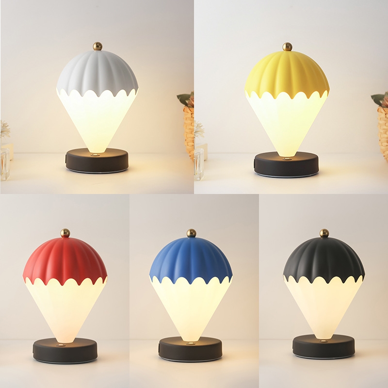 Creative Cross-Border E-Commerce Hot Air Balloon Lamp Night Light Usb Charging Network Red Gift Lighting Nordic Simple Wind Night Light details Picture