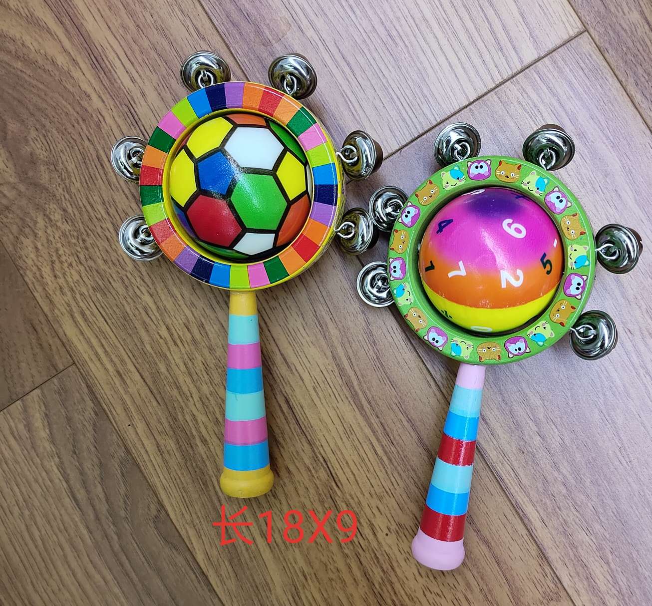 宝宝手摇铃棒铃婴儿早教智力摇铃童益智教具详情图8