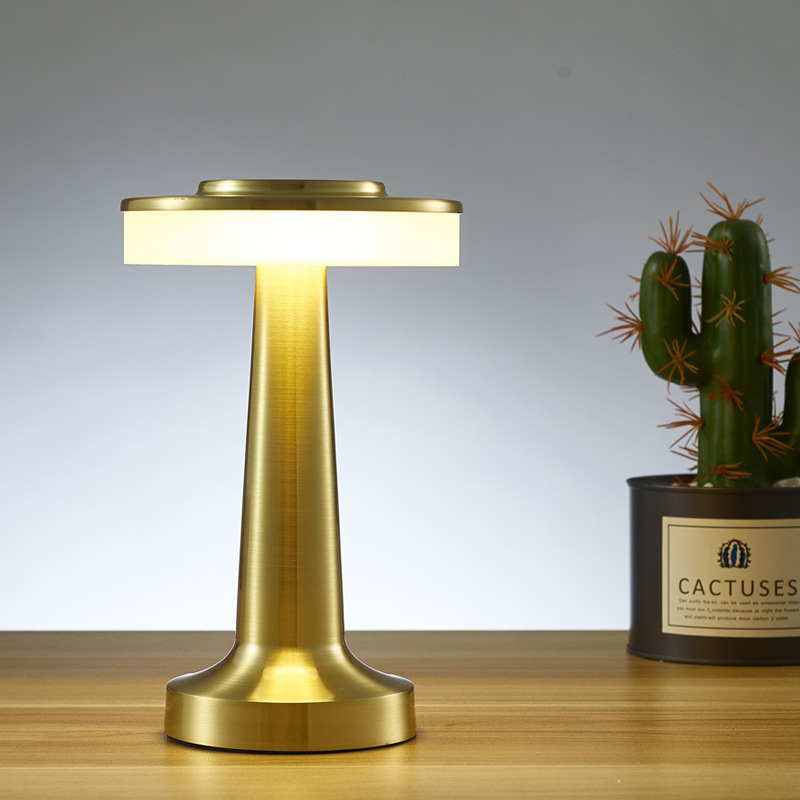 Creative Dumbbell Bar Lamp Source Factory Explosive Creative Metal Night Light Atmosphere Lamp Bedroom Lamp undefined