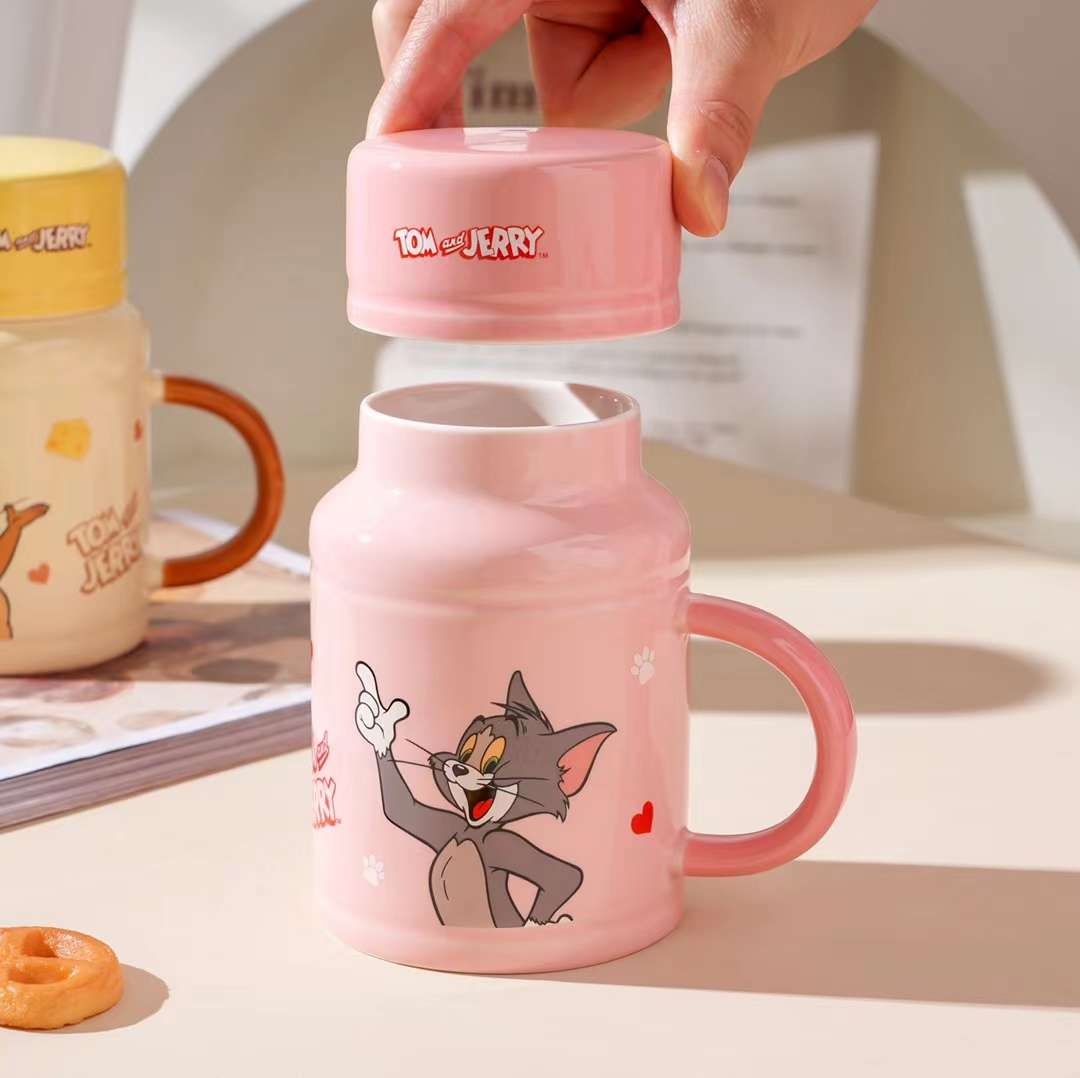 SJ猫和老鼠陶瓷杯，工艺品，礼品杯，正版授权详情图8