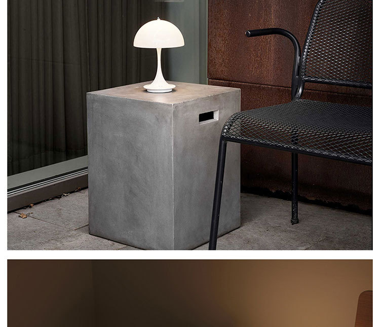 Danish Design Touch Mushroom Table Lamp Lamp Outdoor Home Living Room Study Small Night Light Wireless Charging Atmosphere Light undefined