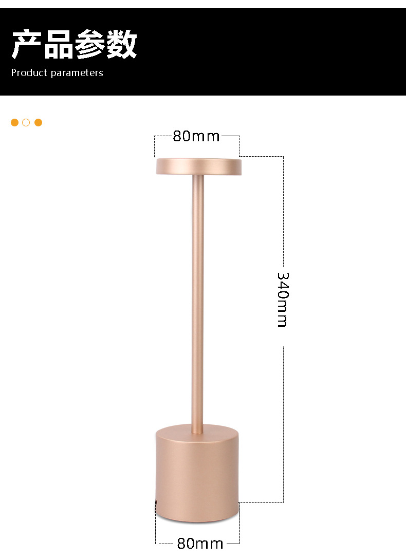 Cross Border I-Desk Lamp Small Night Light Touch Simple Modern Table Lamp Bedroom Living Room Study Touch Atmosphere Light Small Night Light Lamp Bedside Light undefined
