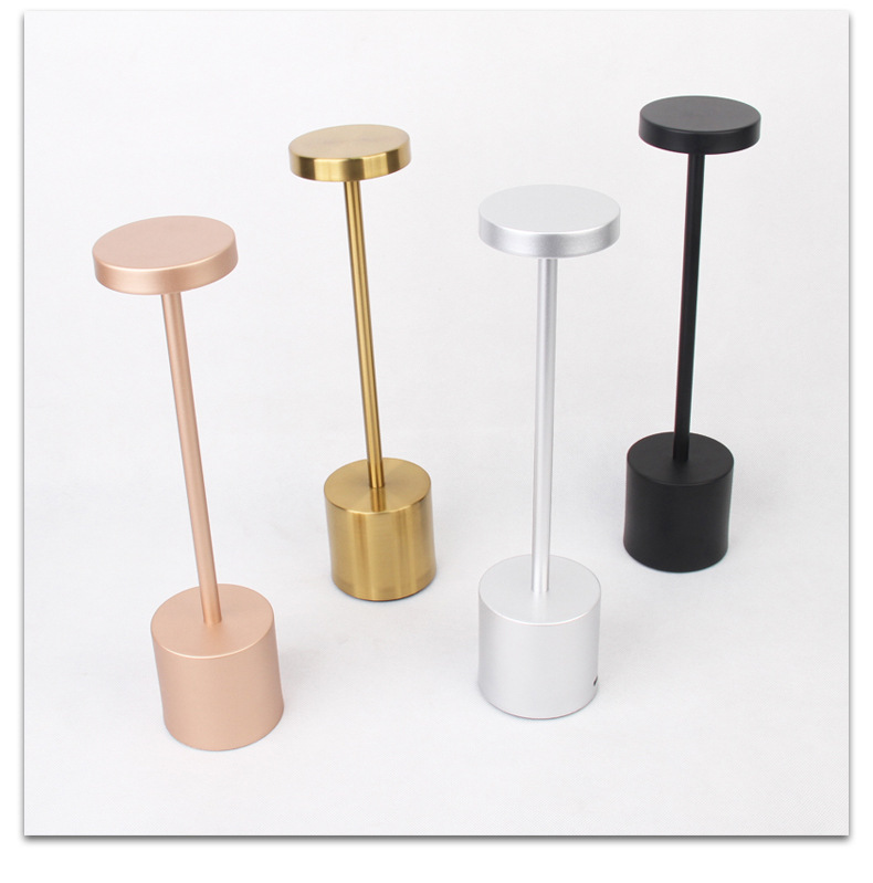 Cross Border I-Desk Lamp Small Night Light Touch Simple Modern Table Lamp Bedroom Living Room Study Touch Atmosphere Light Small Night Light Lamp Bedside Light undefined