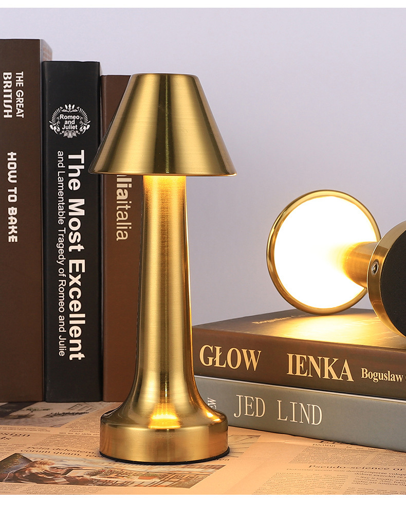 Creative Dumbbell Bar Lamp Source Factory Explosive Creative Metal Night Light Atmosphere Lamp Bedroom Lamp undefined