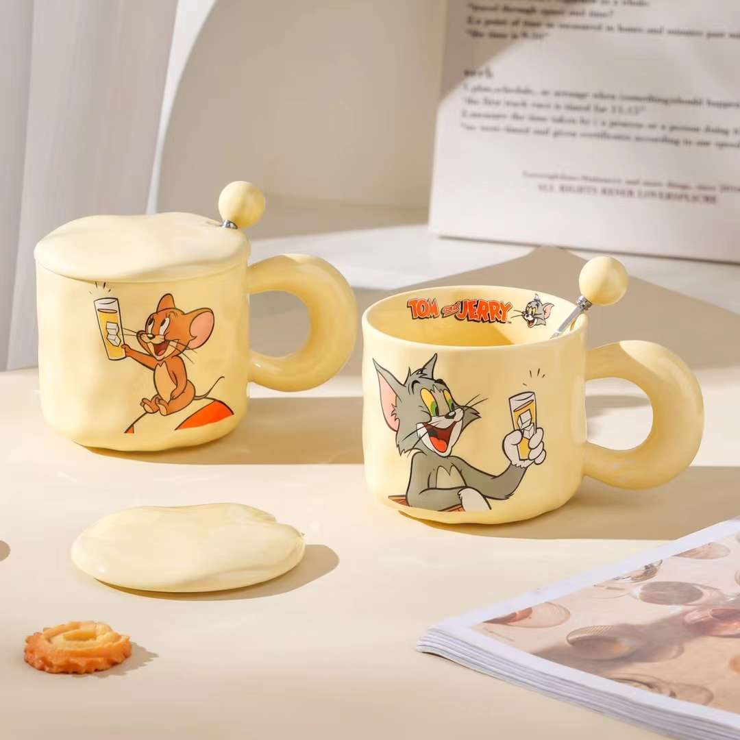 猫和老鼠陶瓷杯，工艺品，礼品，正版授权