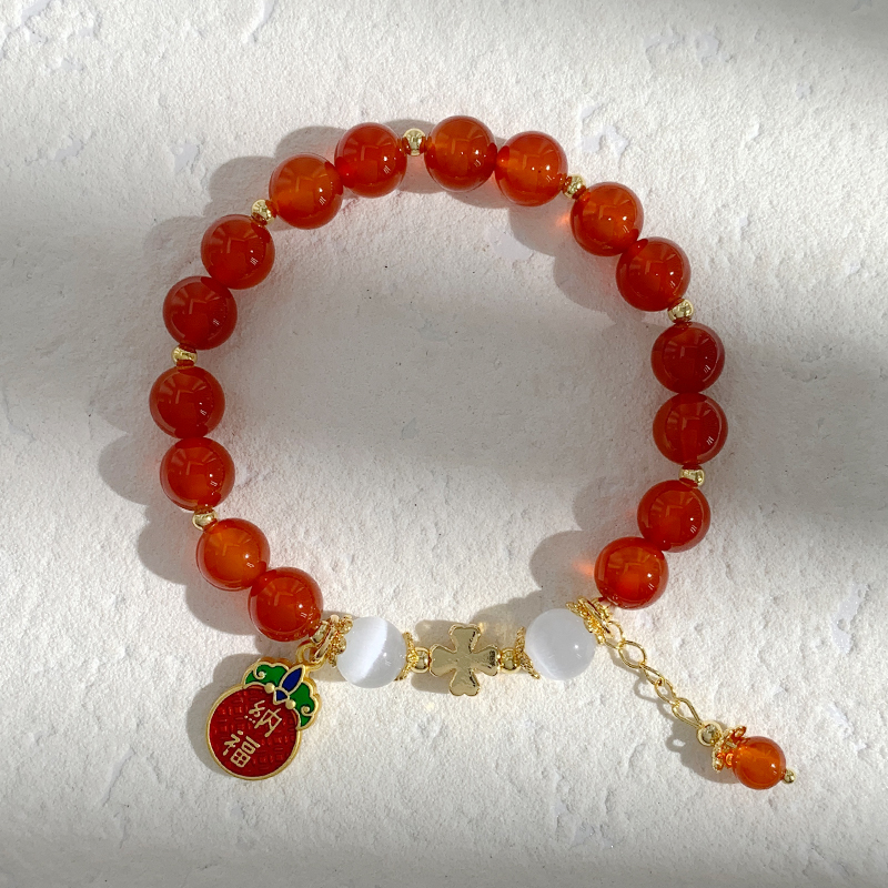 手链/手串/珍珠手链/手链批发/火山石手链细节图