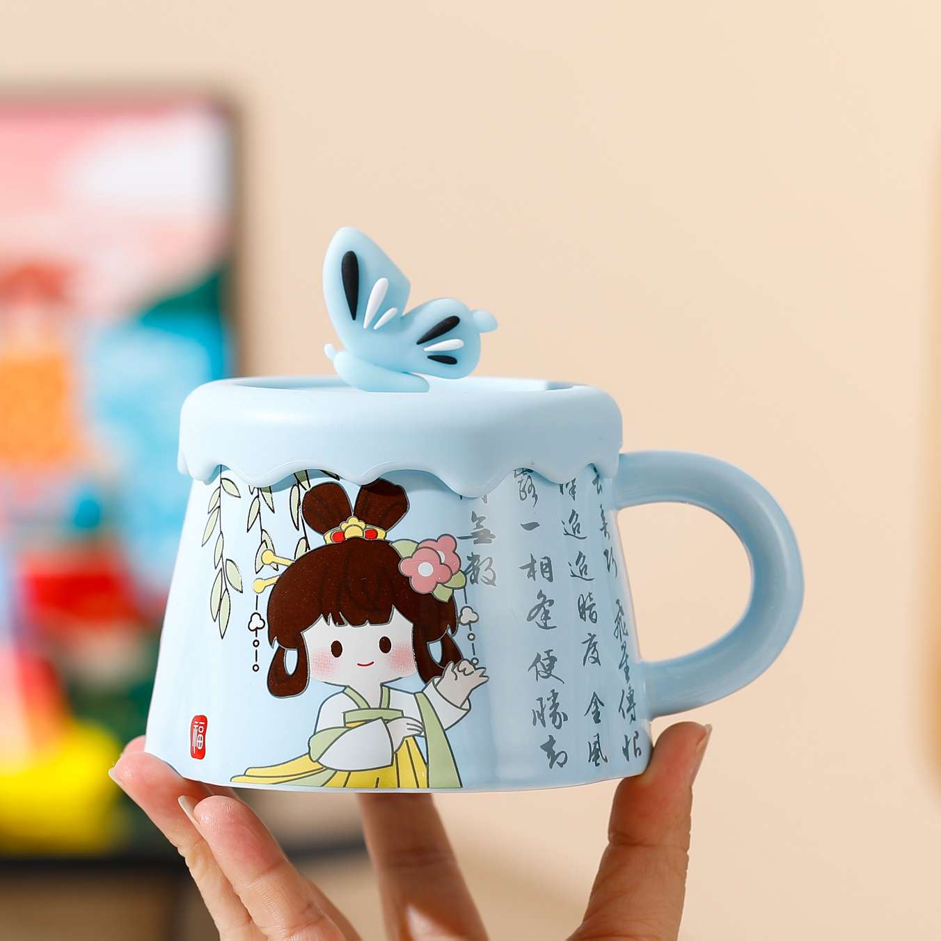 中国古风陶瓷杯，工艺品，大方美观实用，可做礼品详情图7