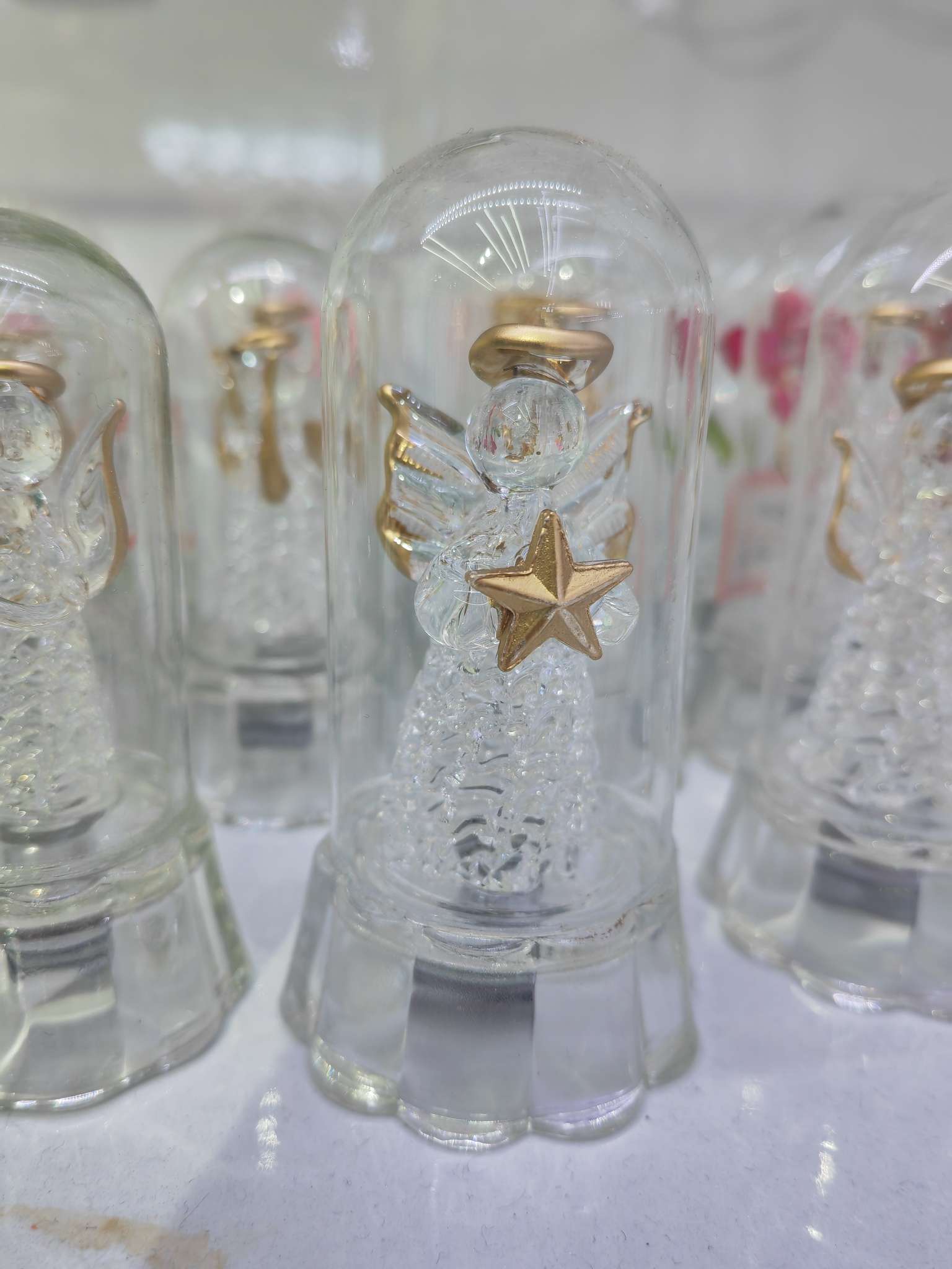 玻璃展示带灯水晶水晶球