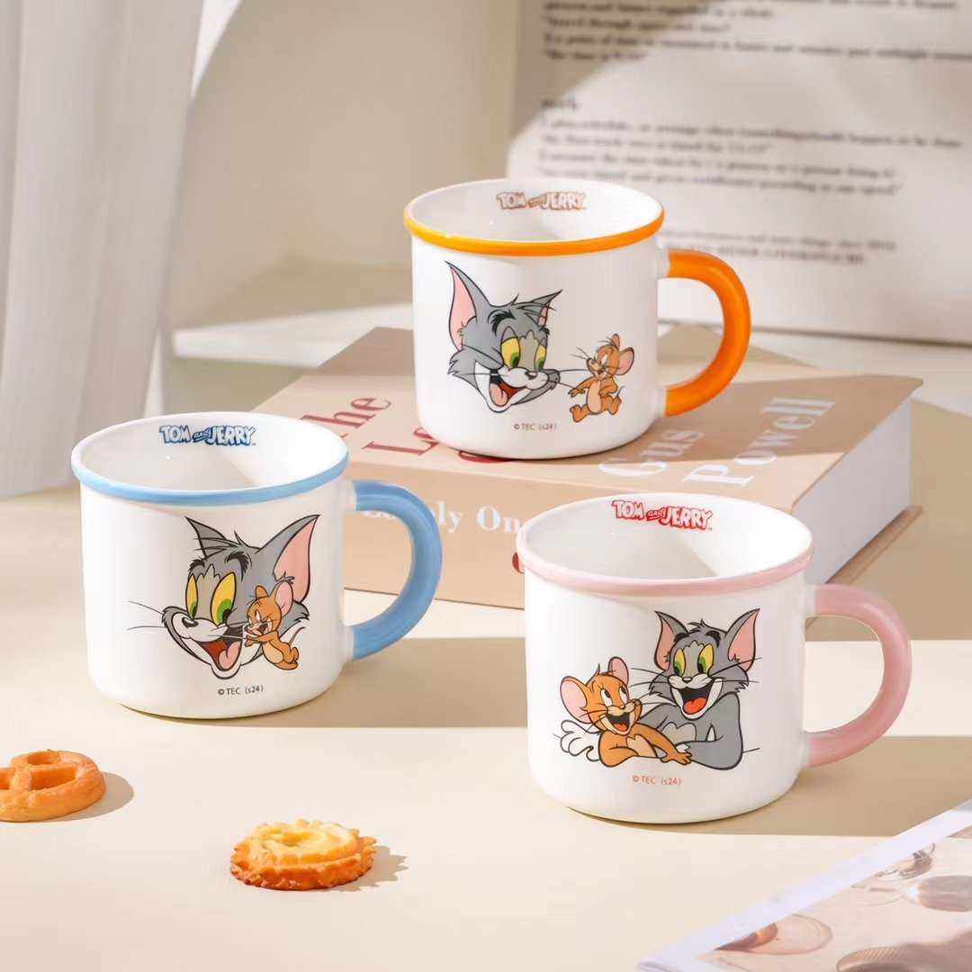 JJ猫和老鼠陶瓷杯，工艺品，礼品，正版授权详情图7