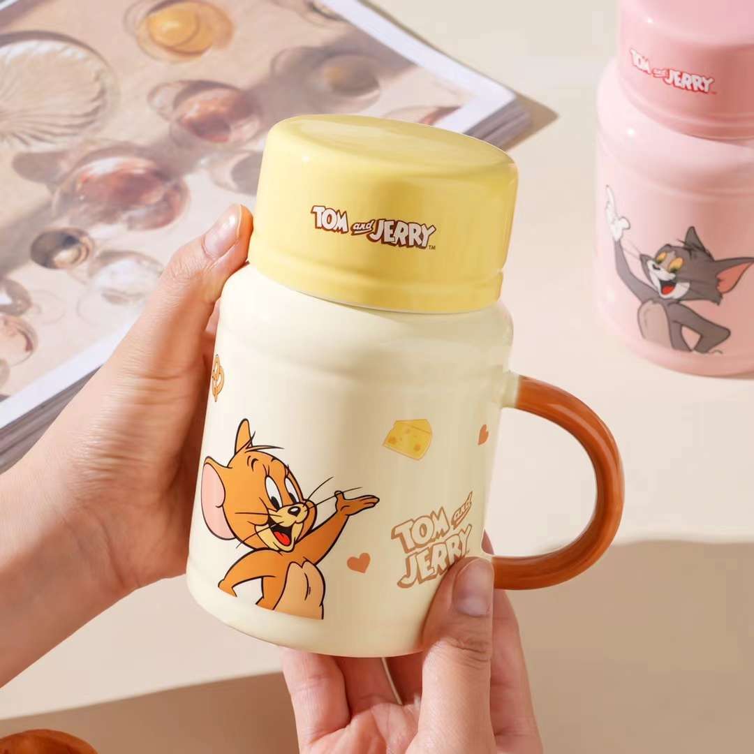 SJ猫和老鼠陶瓷杯，工艺品，礼品杯，正版授权详情图10