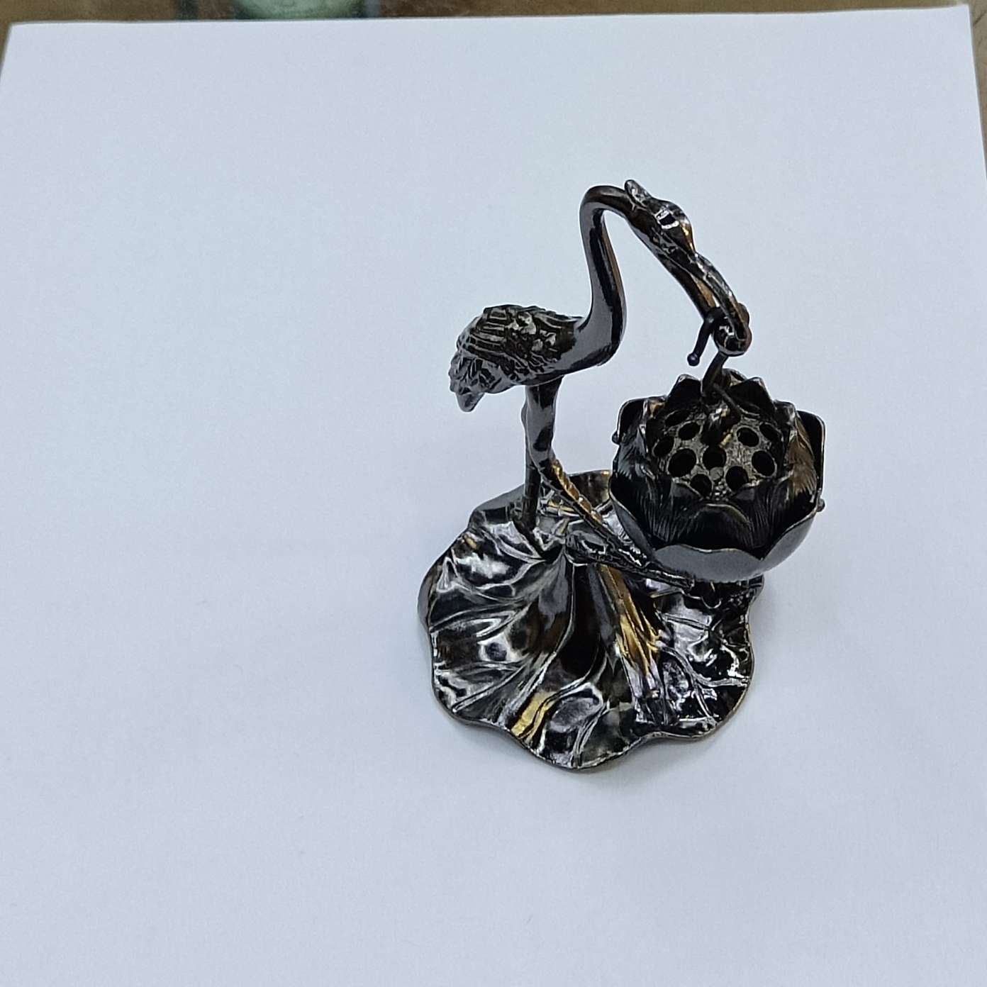 一件合金家居工艺品仙鹤香挂圣诞节用品详情图2