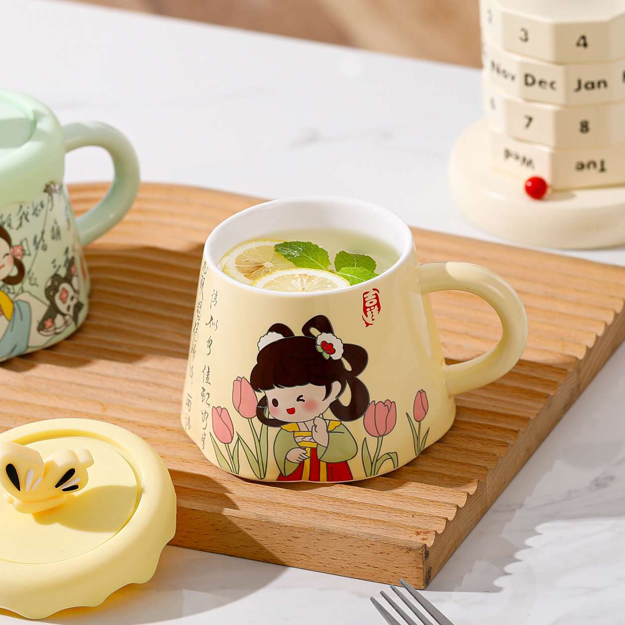 中国古风陶瓷杯，工艺品，大方美观实用，可做礼品产品图