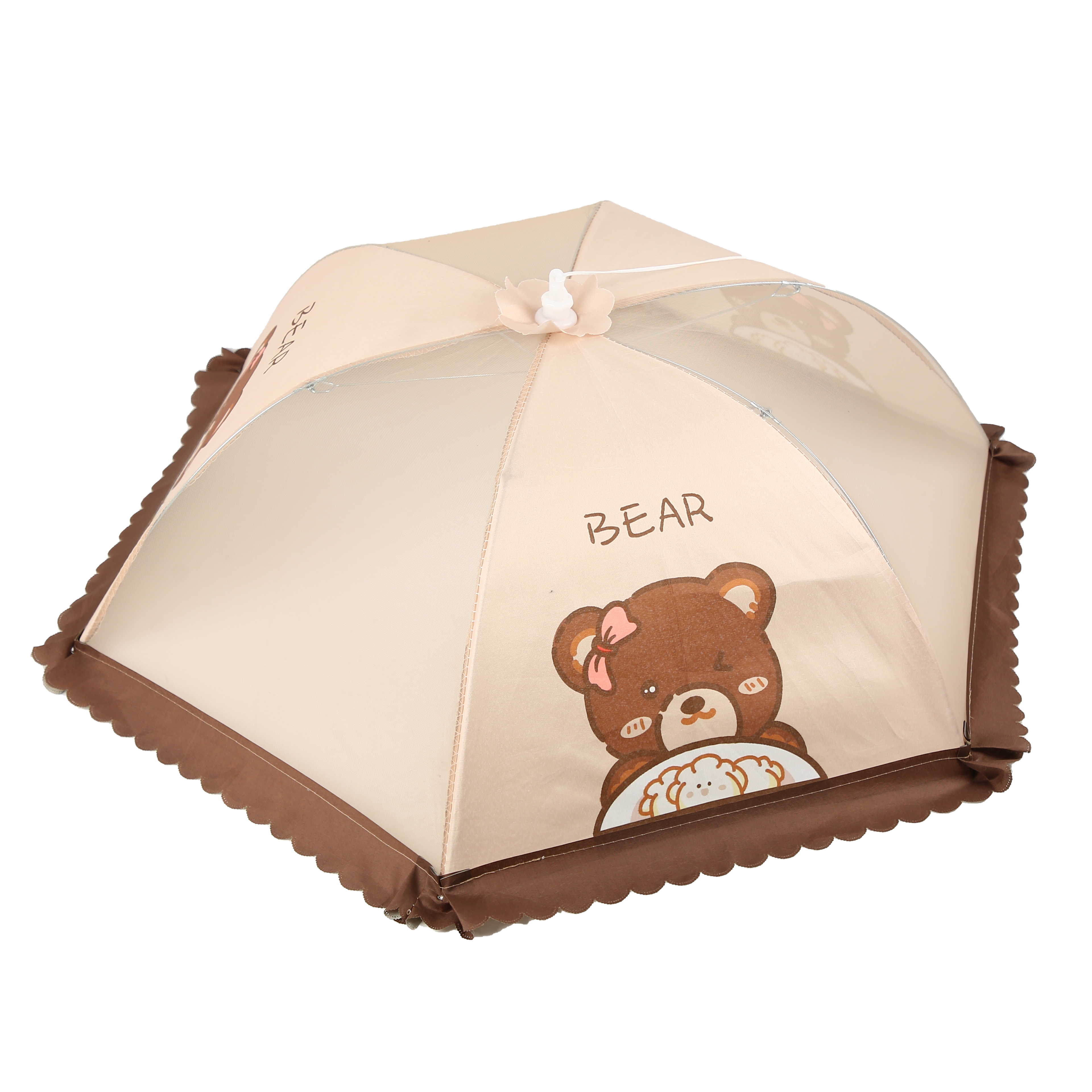 Cute Cartoon Dish Cover Household Foldable Cover Meal Table Cover Leftovers Food Food Cover Table Cover Dish Cover Cover Umbrella Cover Dust Item Picture