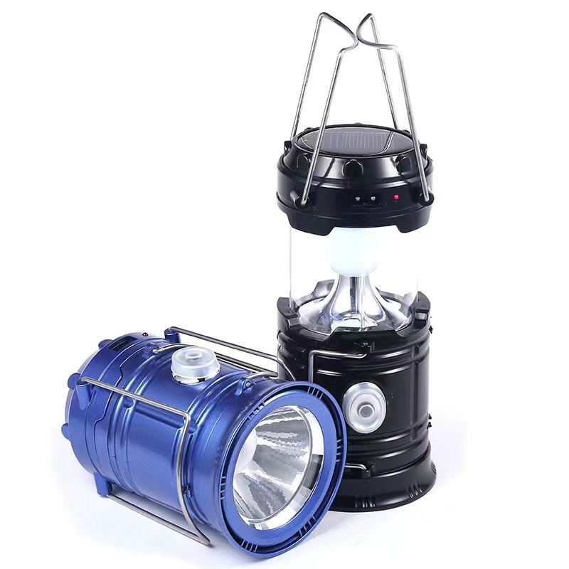 Outdoor camping camping lights, LED work lights, solar charging tent lights, 5800 horse lights, emergency lighting lights, telescopic camping lights, multi-functional flashlights, outdoor portable camping lights Application Scenario