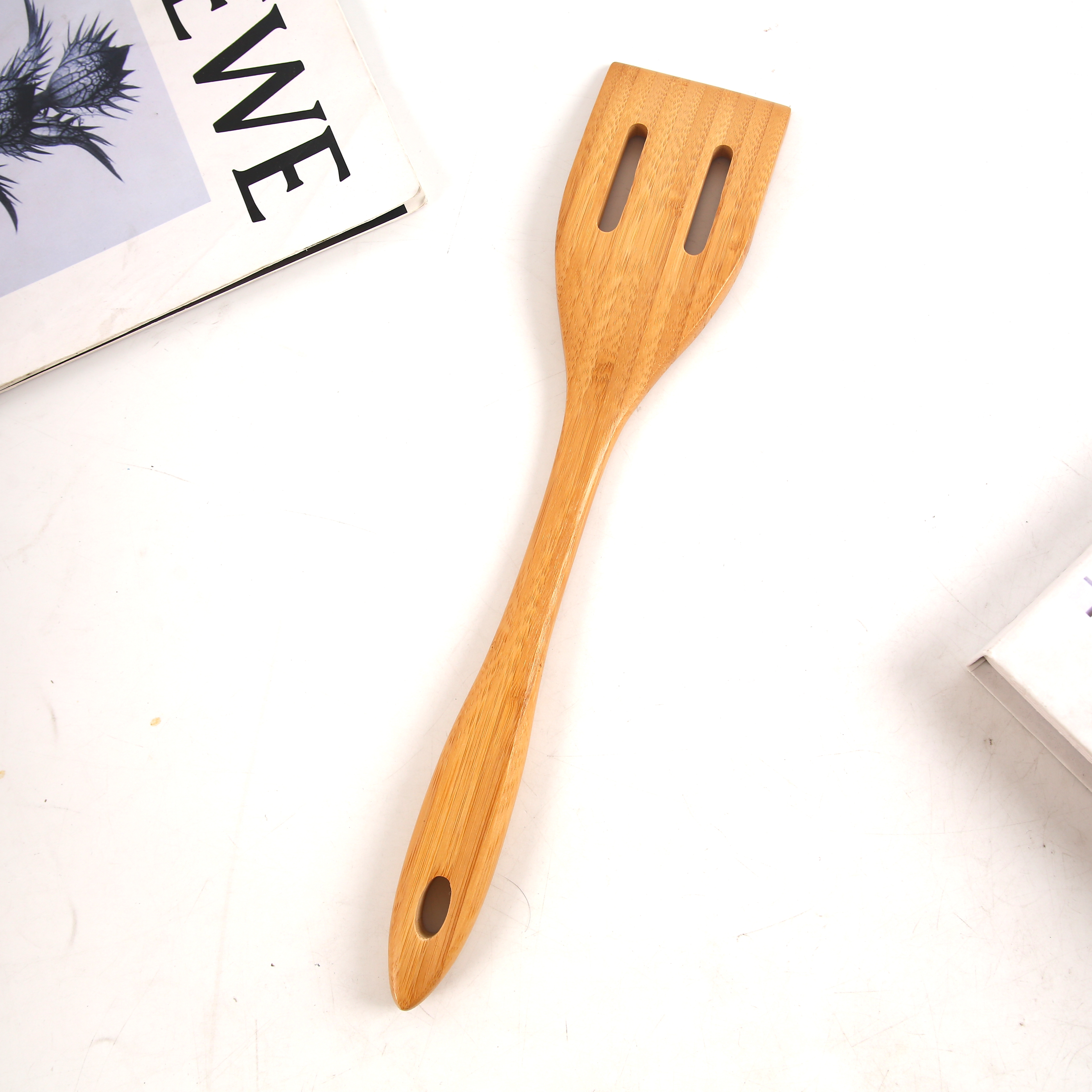 Bamboo Kitchenware Bamboo Shovelbamboo Bucket Kitchen Cooking Spoon Shovelbamboo Bucket Set Pot Shovelbamboo Spatula details Picture