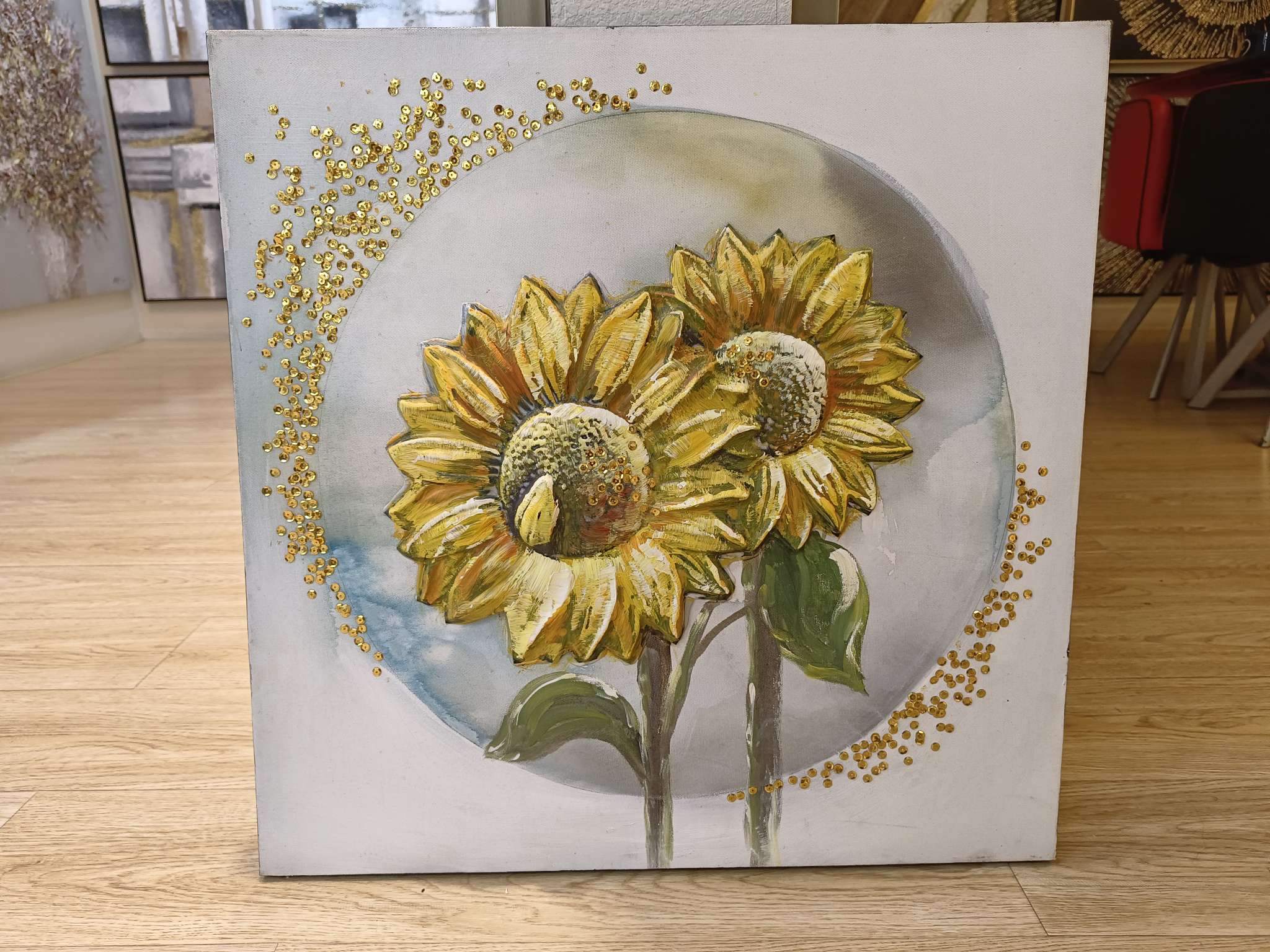 高品质立体油画布底详情图1