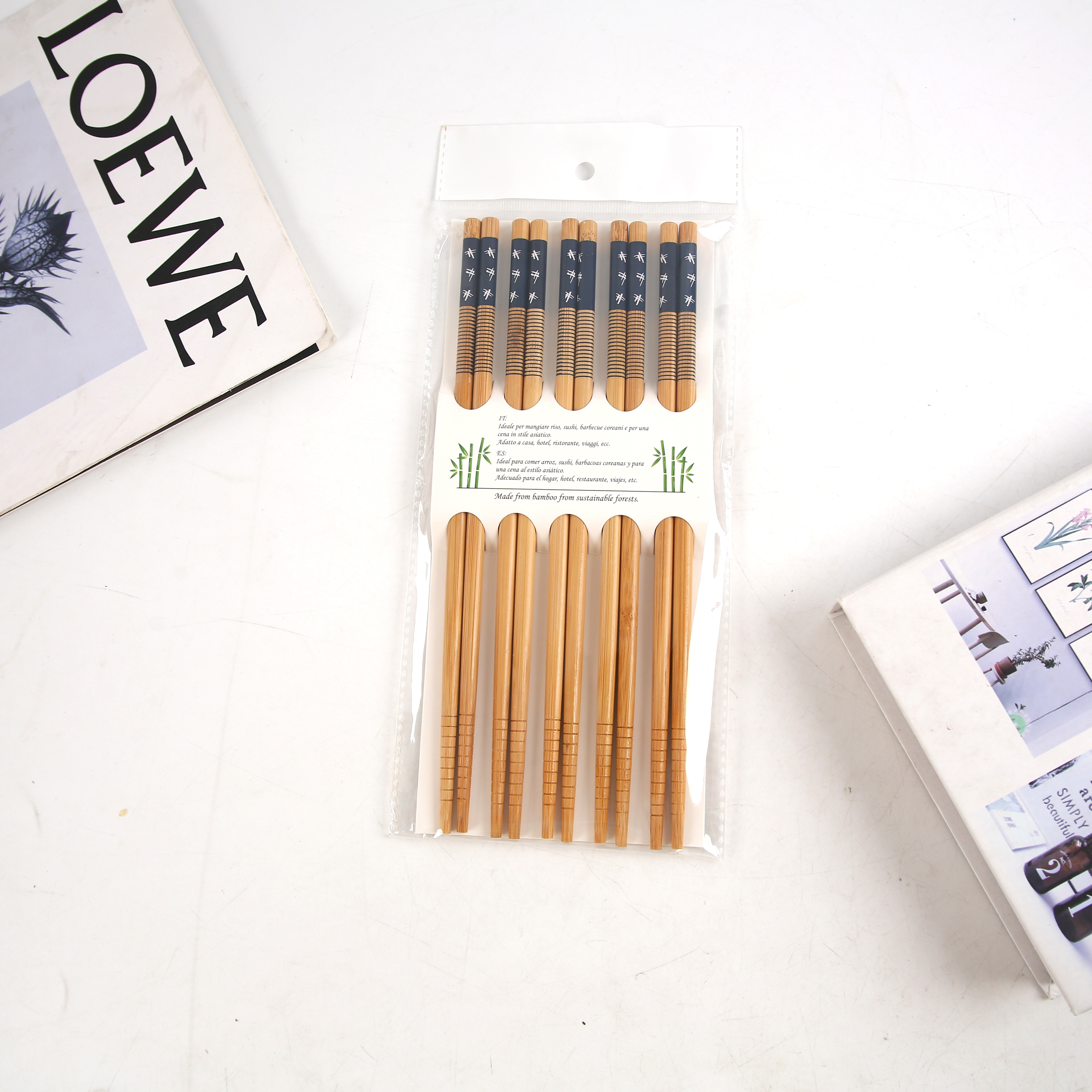 Manufacturers Direct Foreign Trade Domestic Sales Of Non-Slip Bamboo Chopsticks Wholesale Home Meal Chopsticks Set
