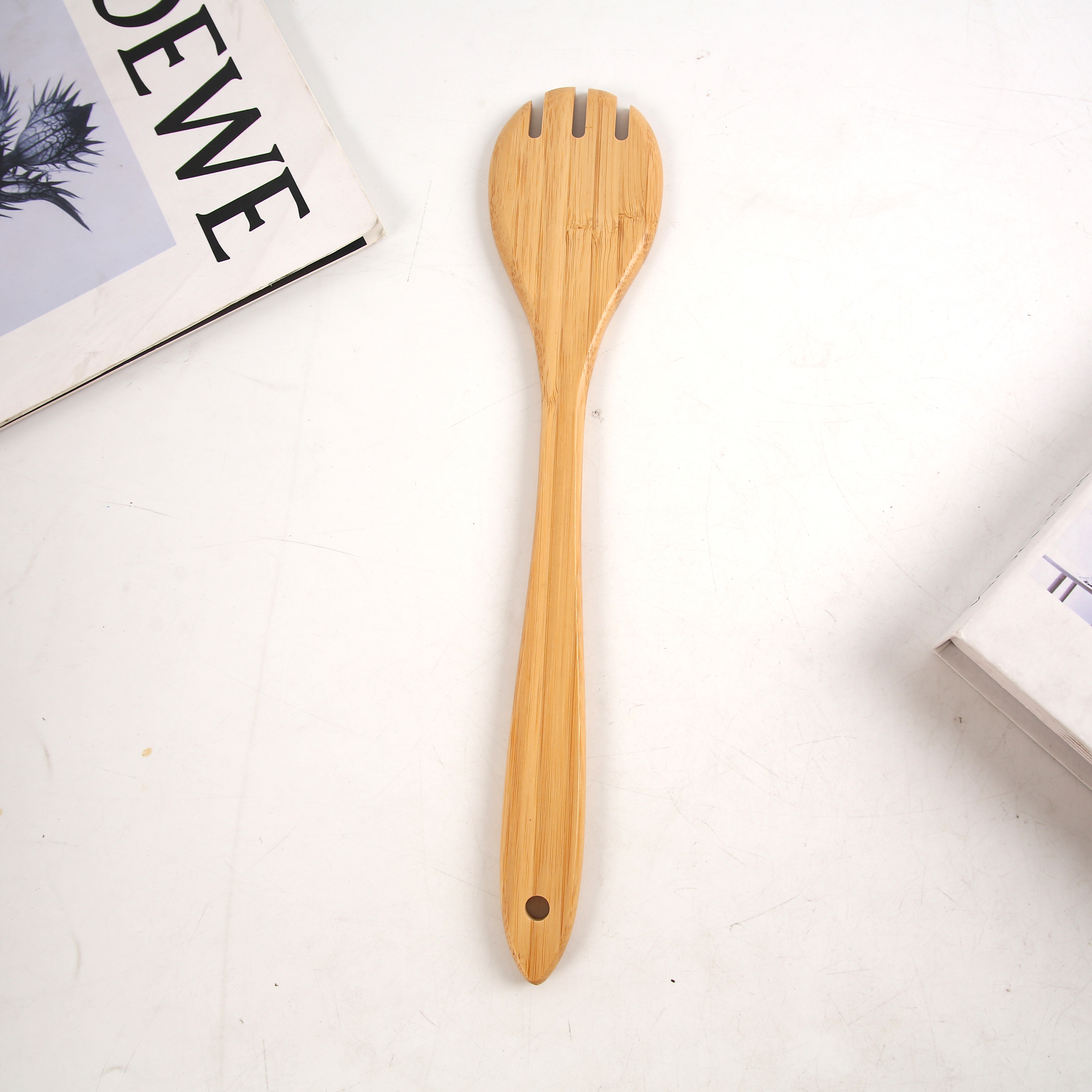 Bamboo Kitchenware Bamboo Spatula Bamboo Bucket Kitchen Cooking Spoon Spatula Bamboo Canister Set Spatula Bamboo Spatula details Picture