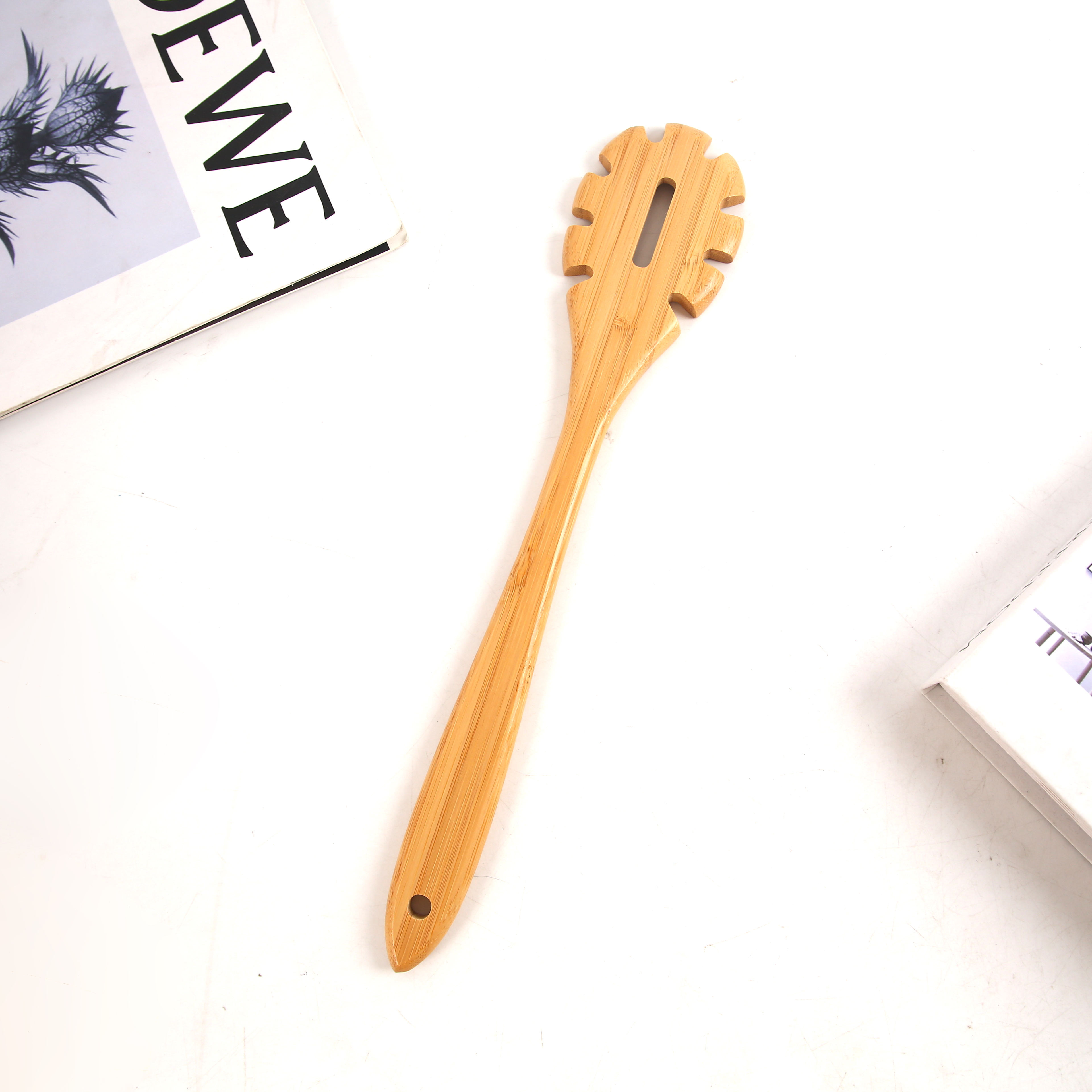 Bamboo Kitchenware Bamboo Shovel Bamboo Bucket Kitchen Cooking Spoon Shovel Bamboo Can Set Pot Shovel Bamboo Shovel Multi-Function details Picture