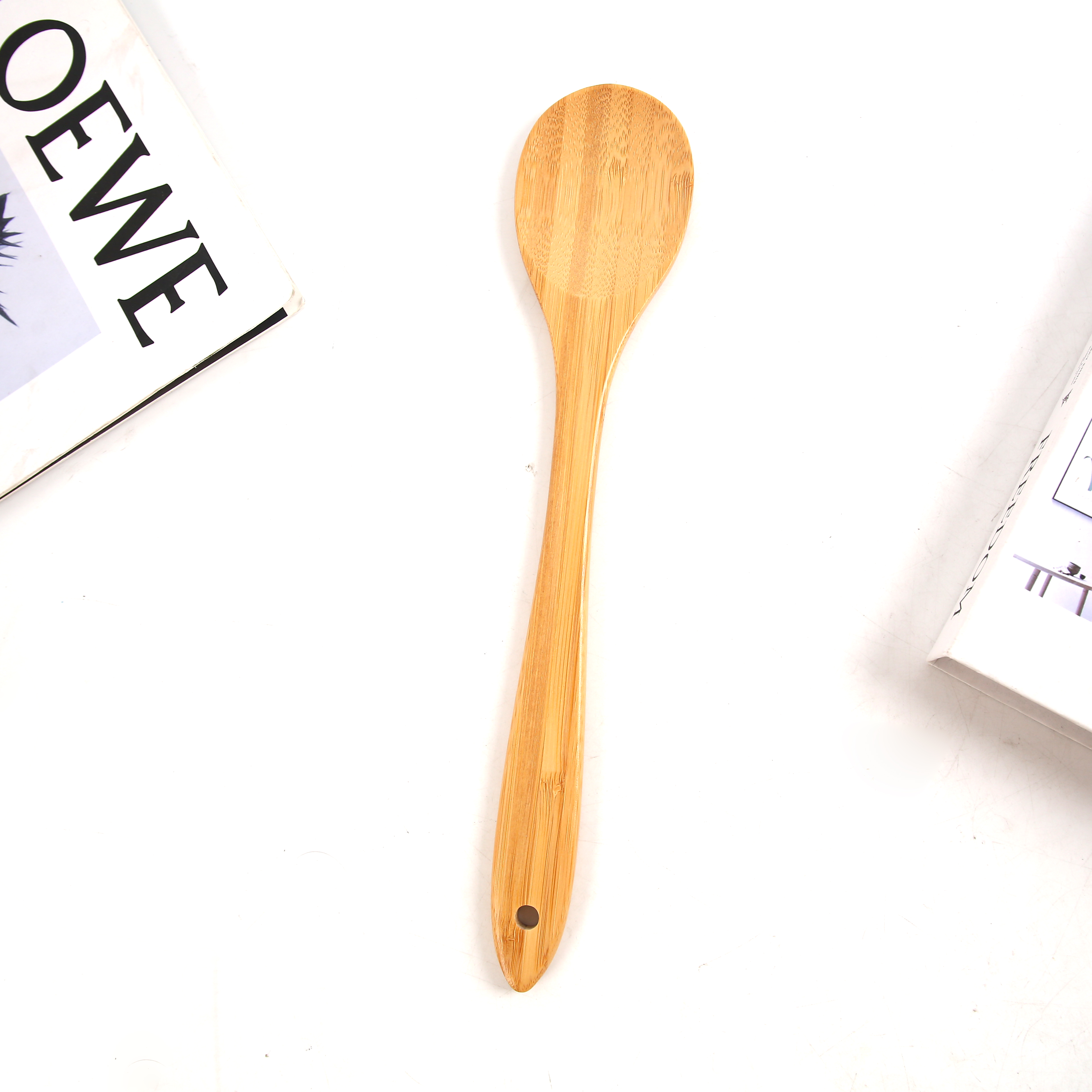 Bamboo Kitchenware Bamboo Shovel Bamboo Bucket Kitchen Cooking Spoon Spatula Bamboo Can Set Spatula Bamboo Shovel Multi-Functional details Picture